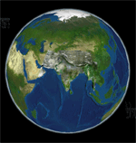 Indian Earth Observation Visualization - Image form Bhuvan