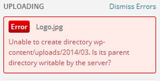 wordpress-directory-error