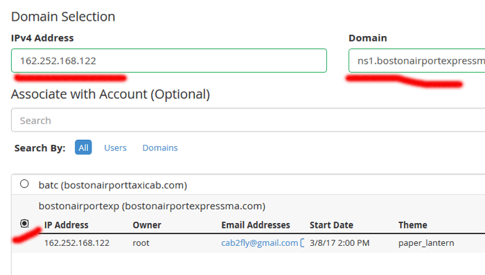 Create a DNS Record in WHM