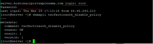 putty-ssh-whm-login