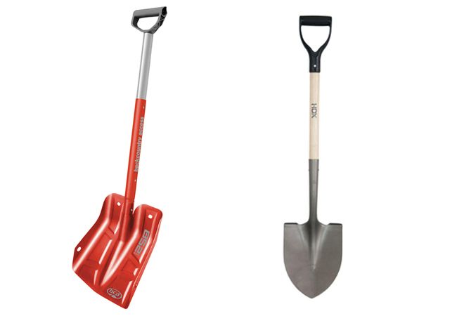 Shovel spade कैसा दिखता है
